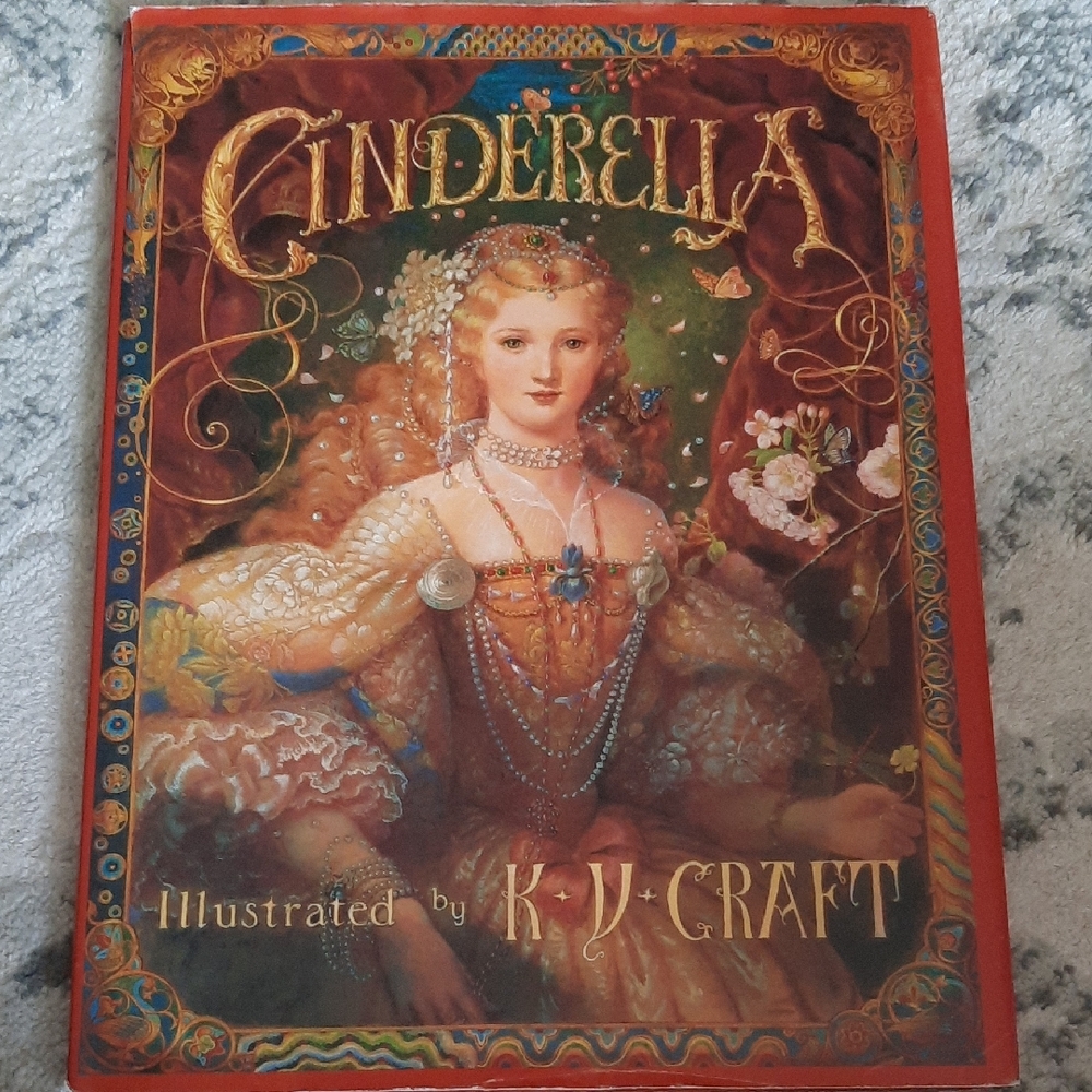 Cinderella Illustrated Book by K.Y. Craft